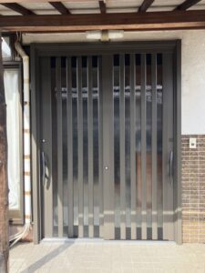 一宮市　一宮　玄関交換工事　リシェント　施工後