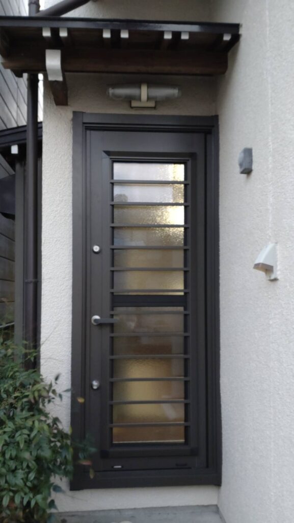 勝手口　リフォーム　施工後　大垣市