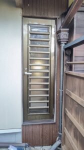 勝手口　リフォーム　施工後　一宮市