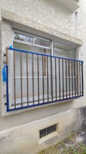 岐阜市　面格子　防犯　施工後