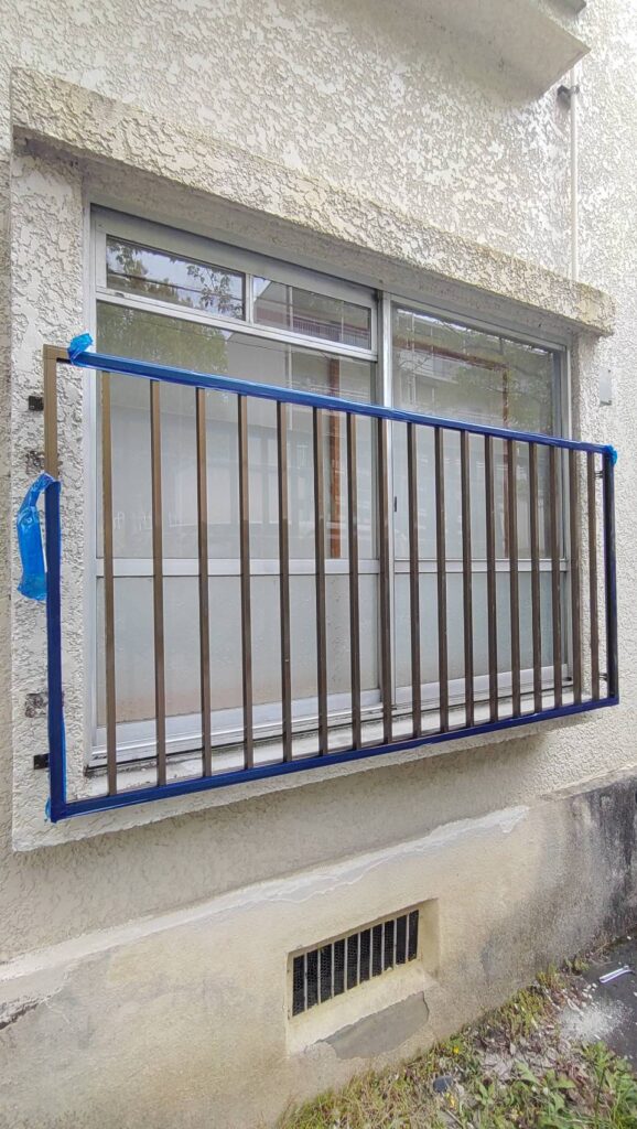 岐阜市　面格子　防犯　施工後