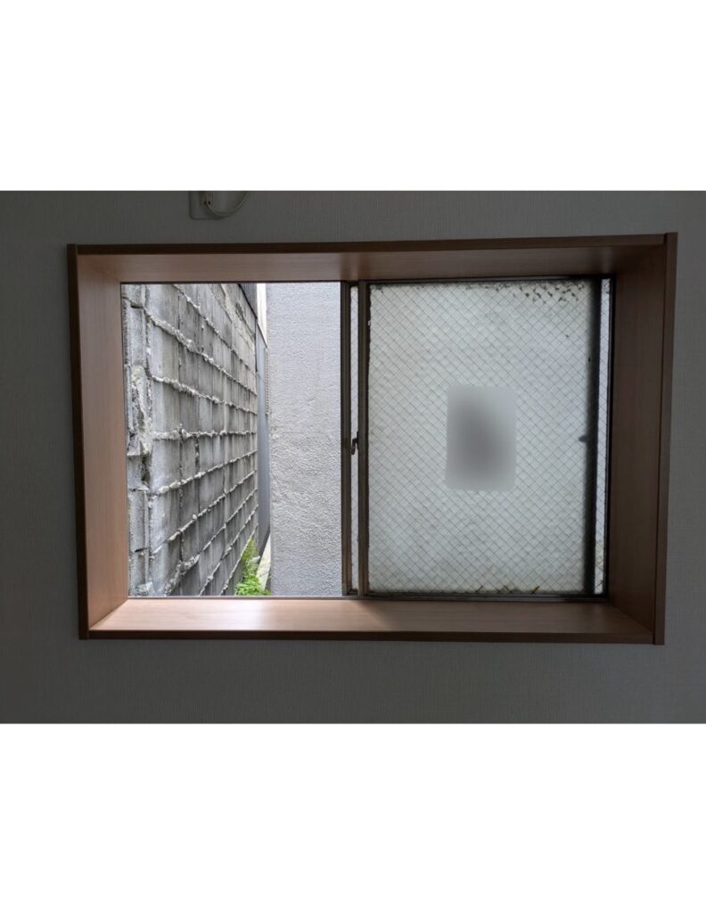 内窓　インプラス　施工前　名古屋市