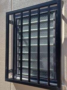 岐阜市　面格子　防犯　施工後