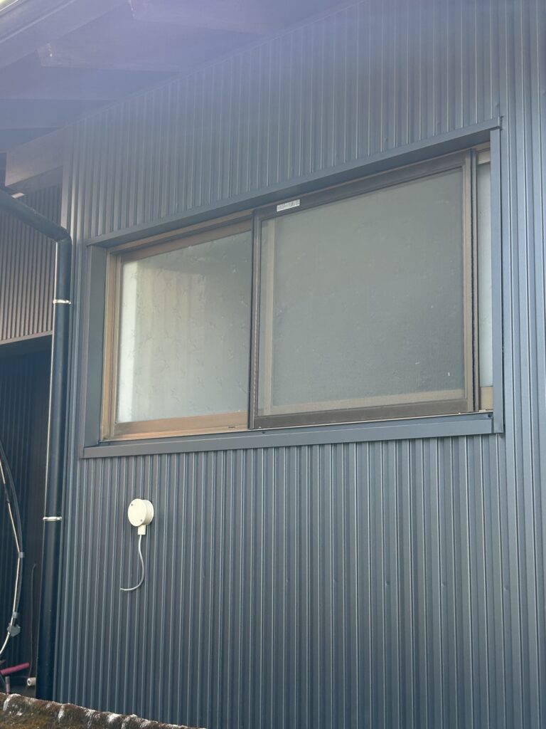 可動ルーバー　大野町　施工前