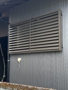 可動ルーバー　大野町　施工後