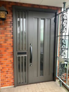 玄関　リシェント　施工後　一宮市