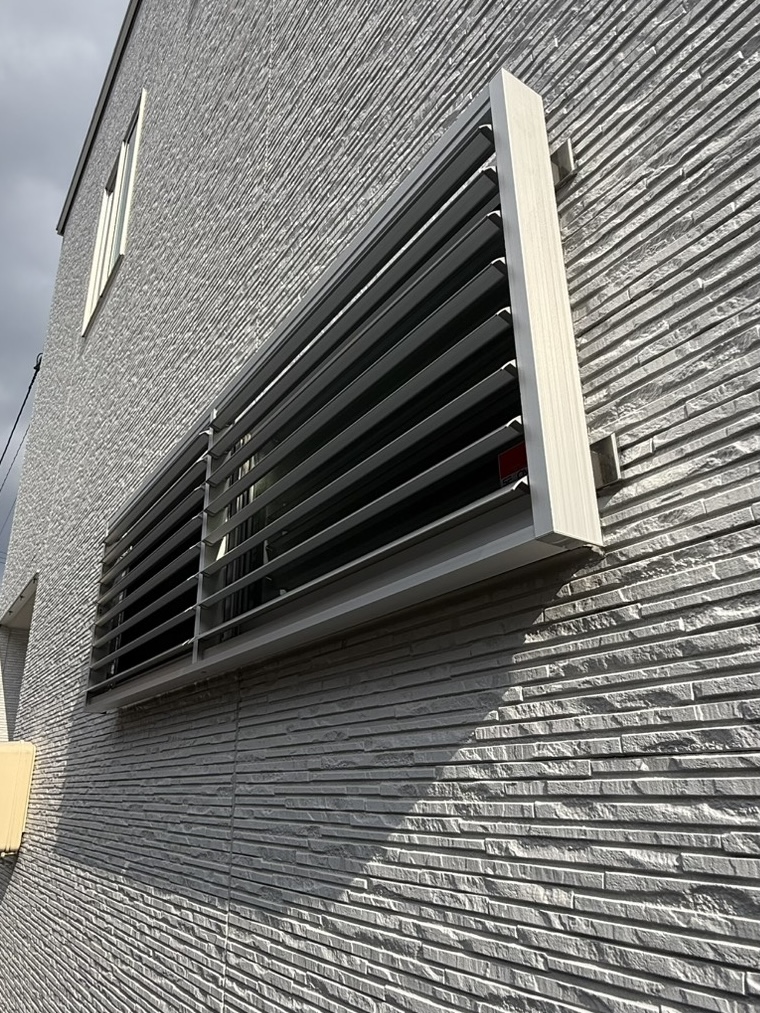 可動ルーバー　あま市　施工後