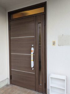 玄関　リシェント　施工後　尾張旭市