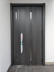 玄関　リシェント　施工後　北名古屋市