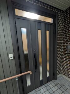 玄関　リシェント　施工後　一宮市
