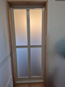 浴室ドア　交換　岐阜市　施工後